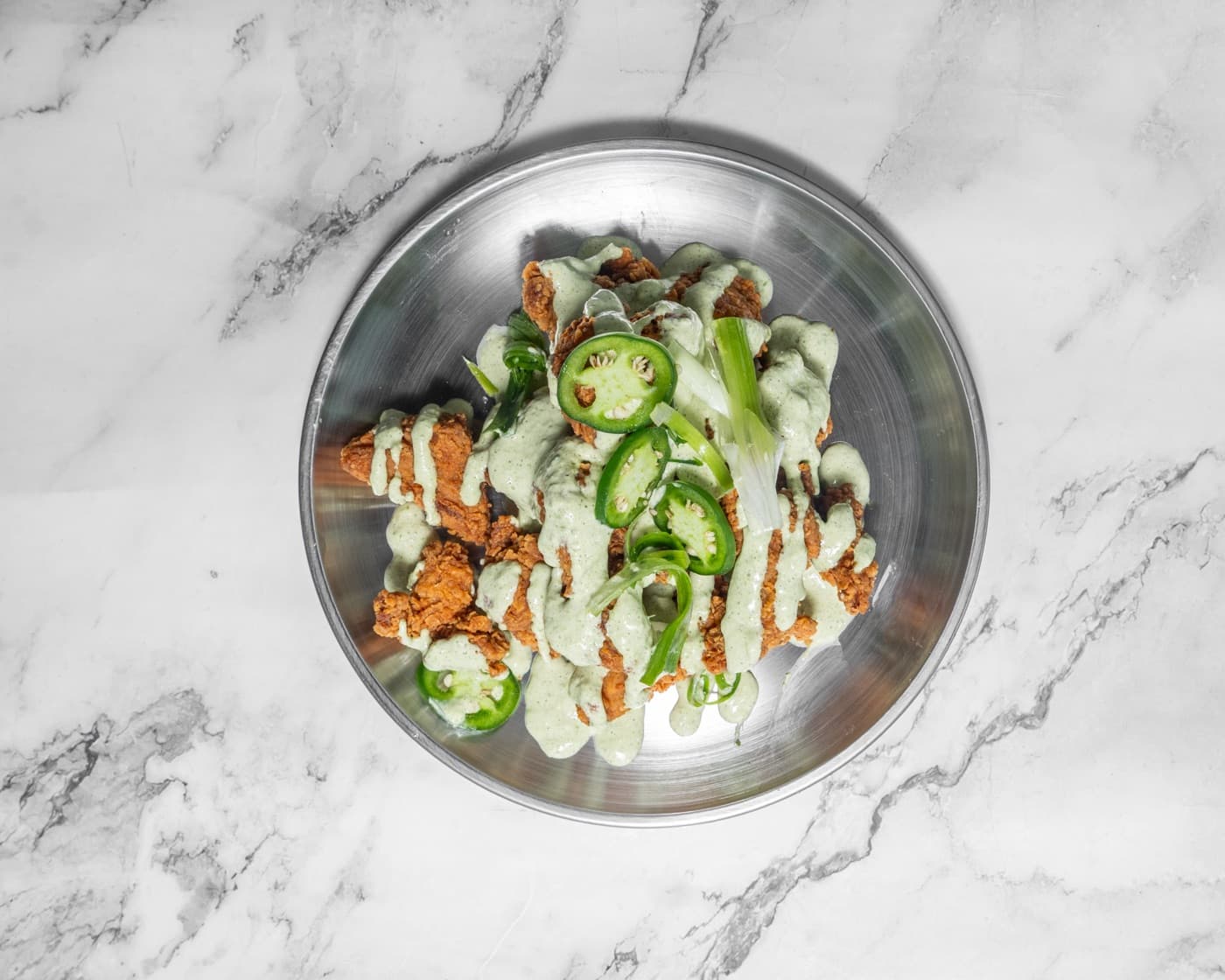 Jalapeño Mayo fried chicken